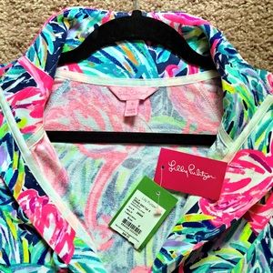 NWT Lilly Pulitzer Windsor Pullover Flamenco